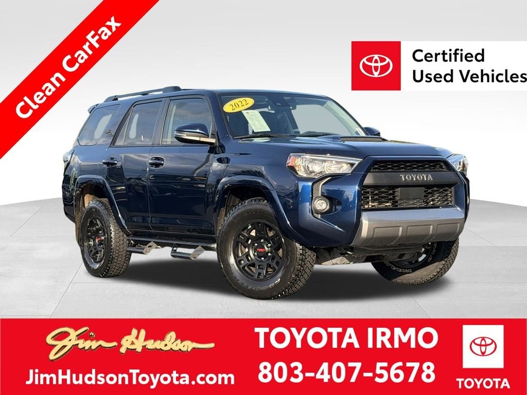 Certified 2022 Toyota 4Runner TRD Off-Road Premium w/ Moonroof Package