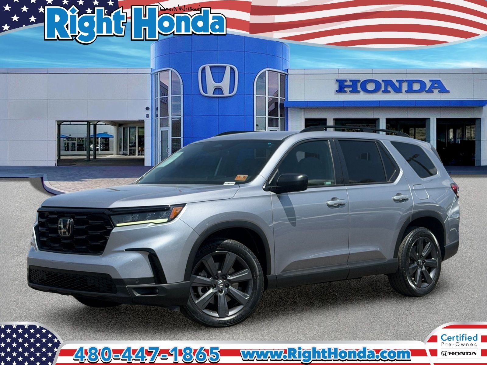 Certified 2023 Honda Pilot Sport