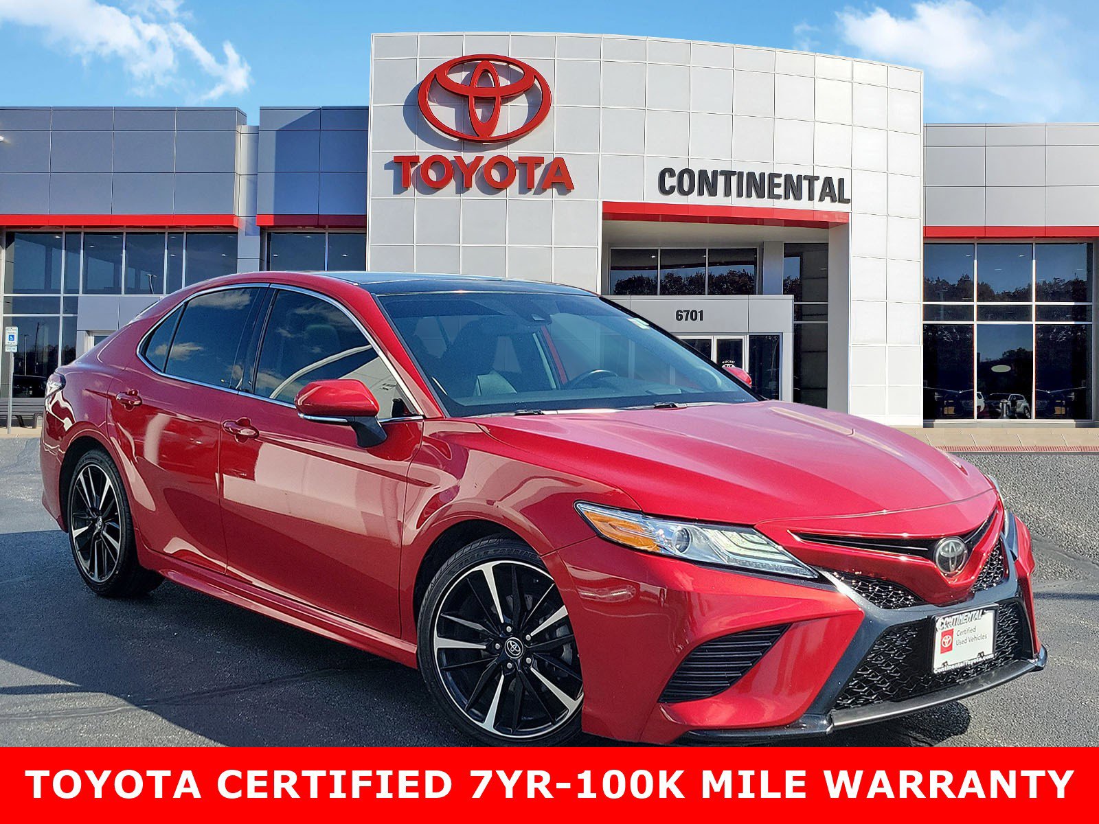 Certified 2020 Toyota Camry XSE