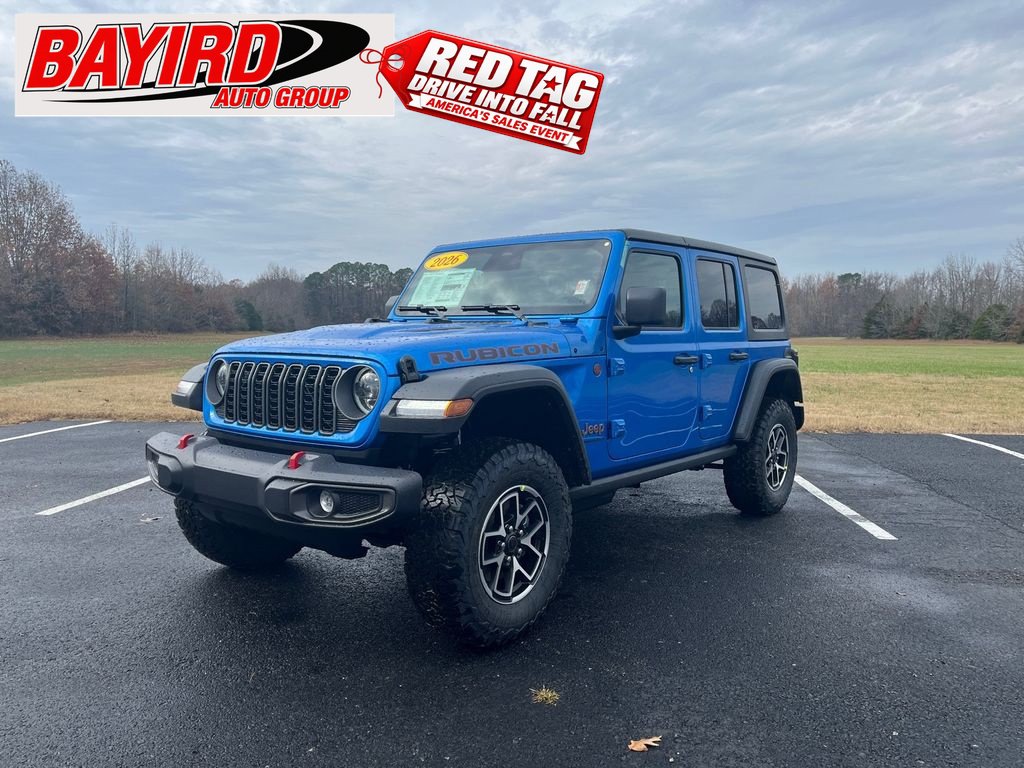 New 2026 Jeep Wrangler Unlimited Rubicon