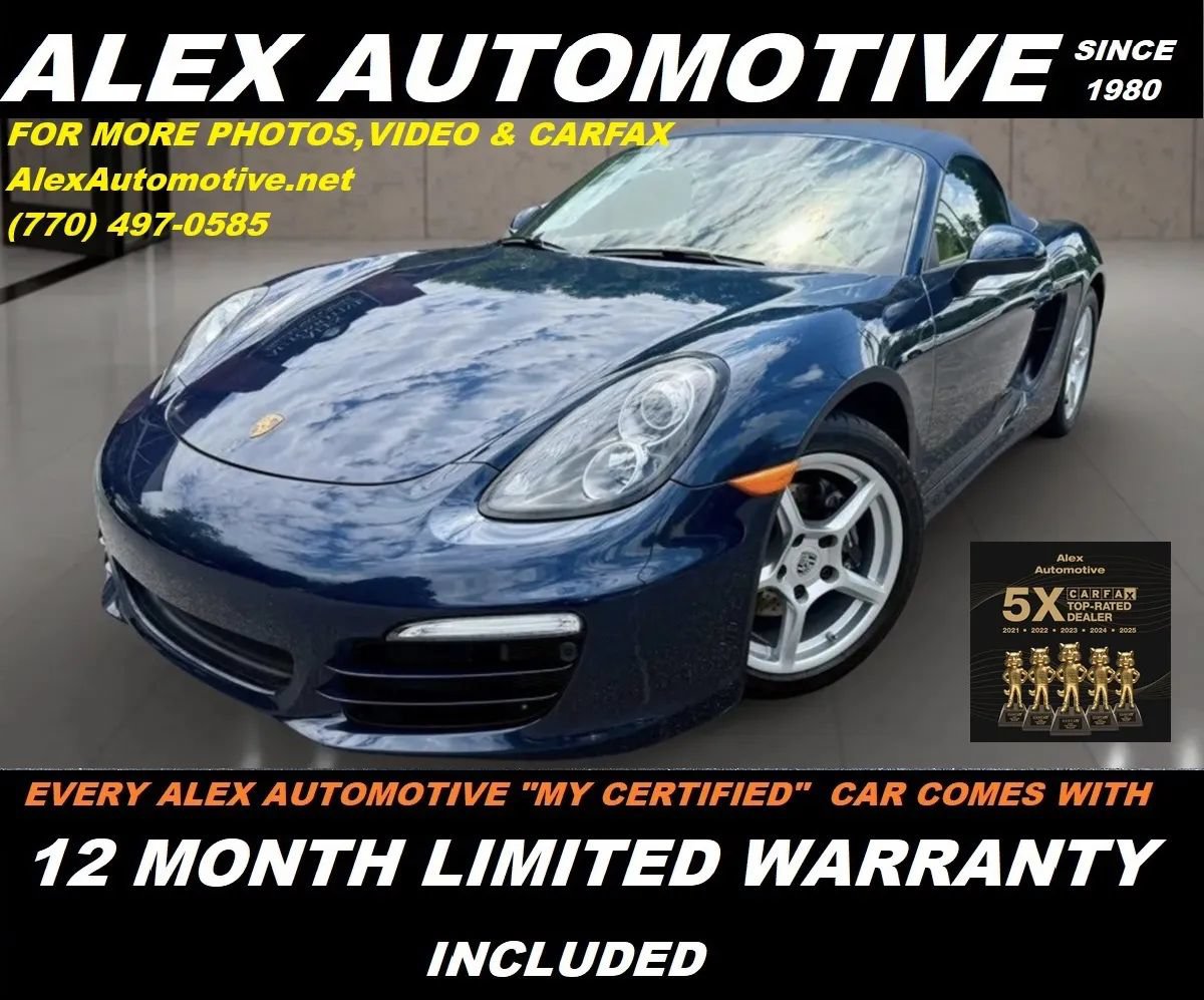 Used 2013 Porsche Boxster