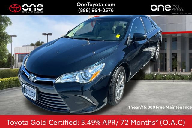 Used 2016 Toyota Camry XLE w/ Moonroof Package