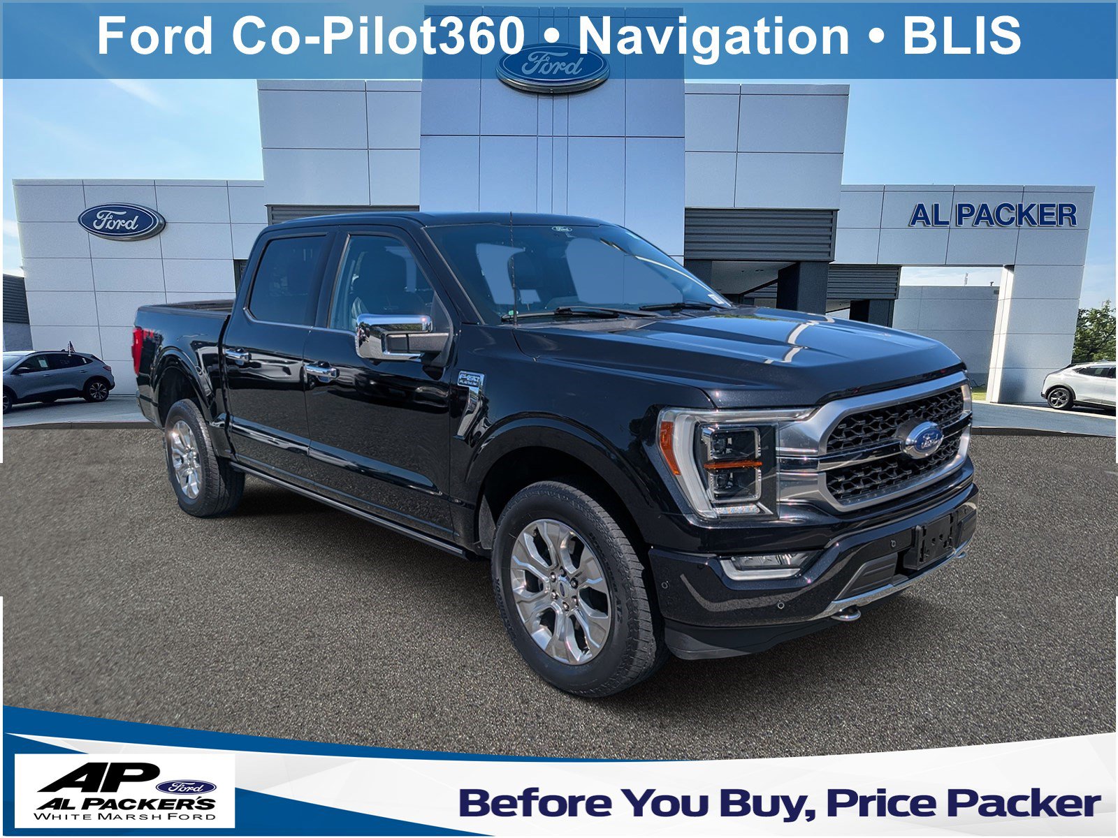 Certified 2021 Ford F150 Platinum w/ Equipment Group 701A High