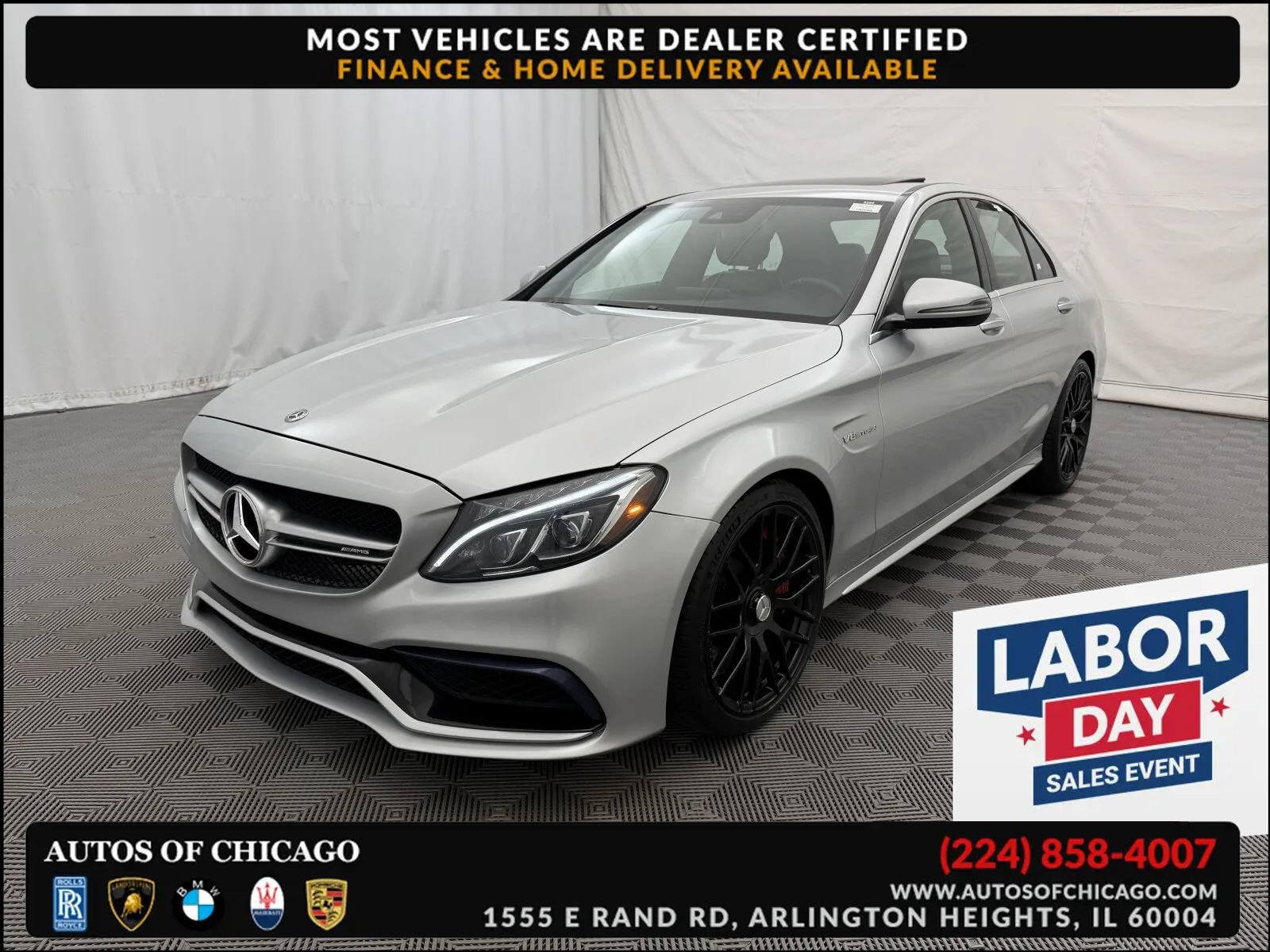 Used 2018 Mercedes-Benz C 63 AMG S