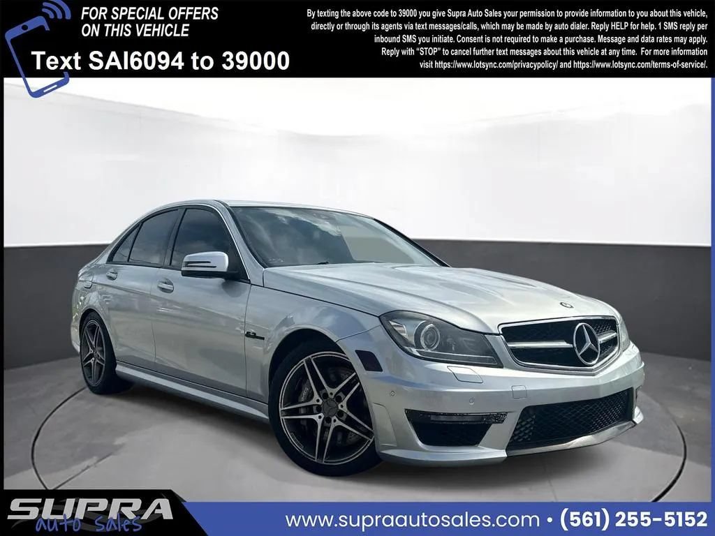 Used 2012 Mercedes-Benz C 63 AMG Sedan