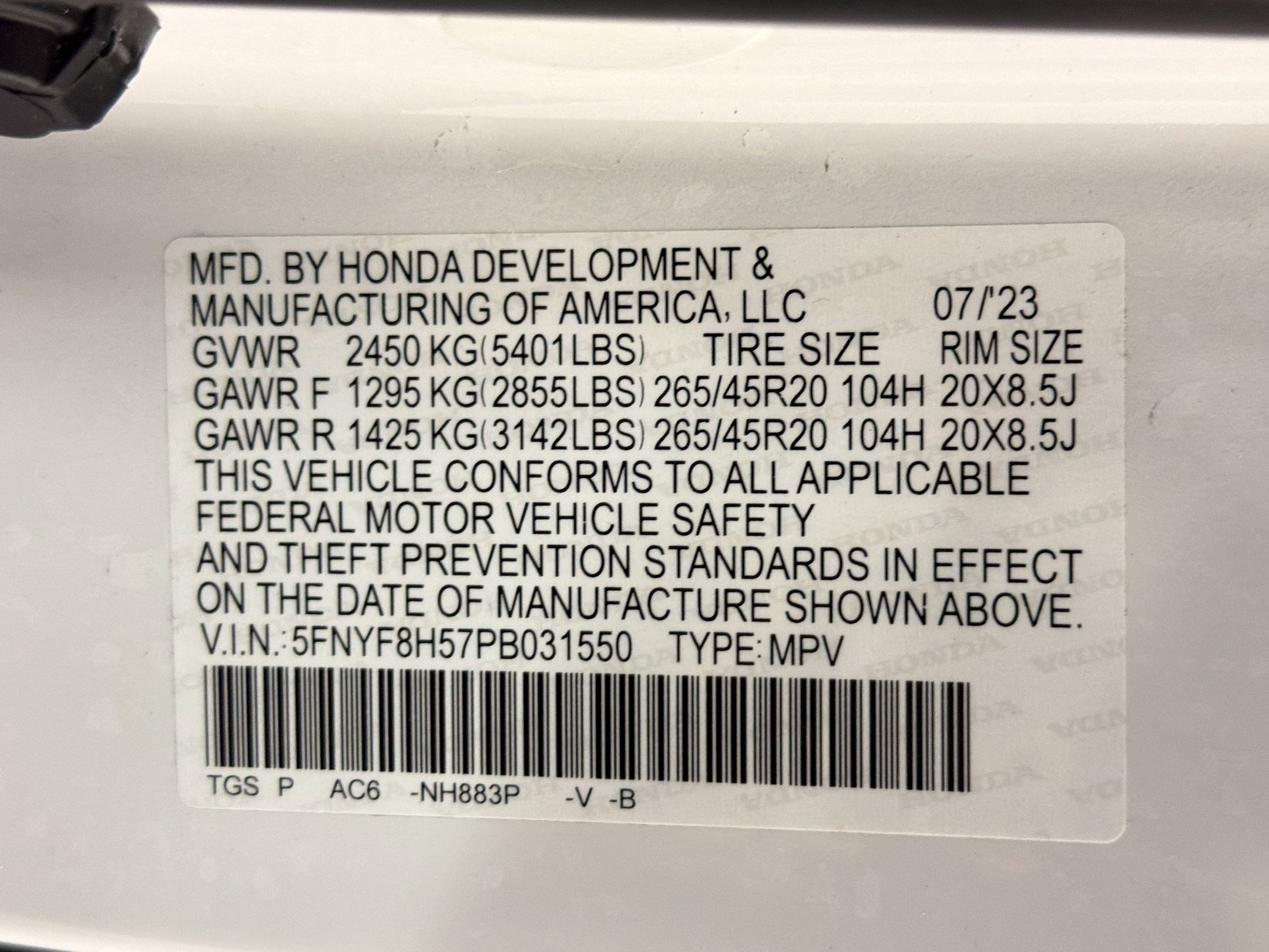 2023 Honda Passport EX-L