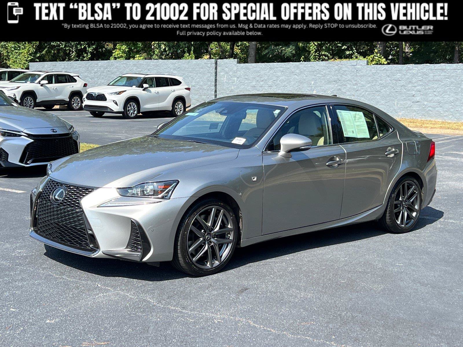 Certified 2020 Lexus IS 350 F Sport w/ F Sport Package