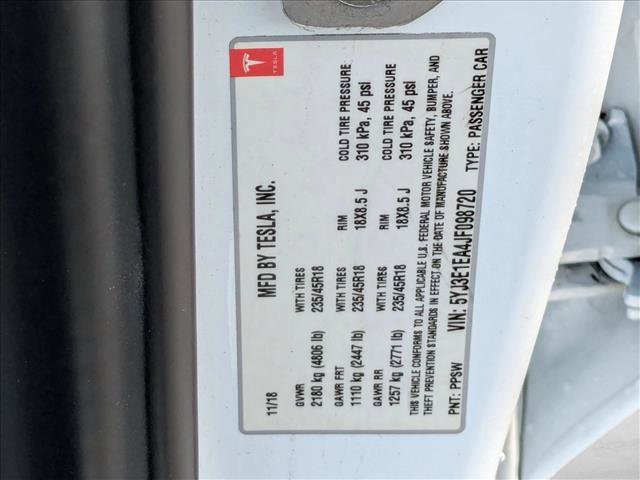 2018 Tesla Model 3 Long Range