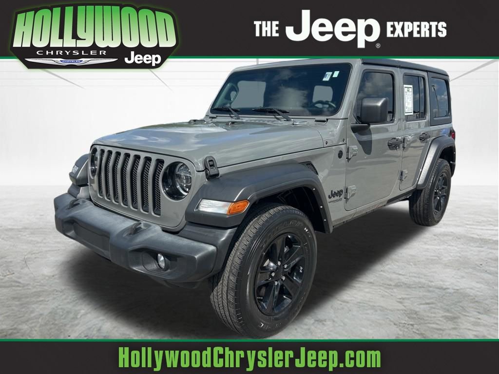 Certified 2022 Jeep Wrangler Unlimited Sport
