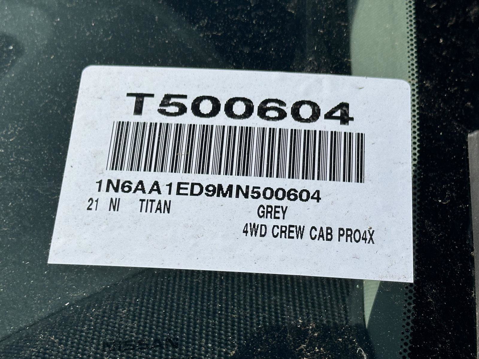 2021 Nissan Titan SV