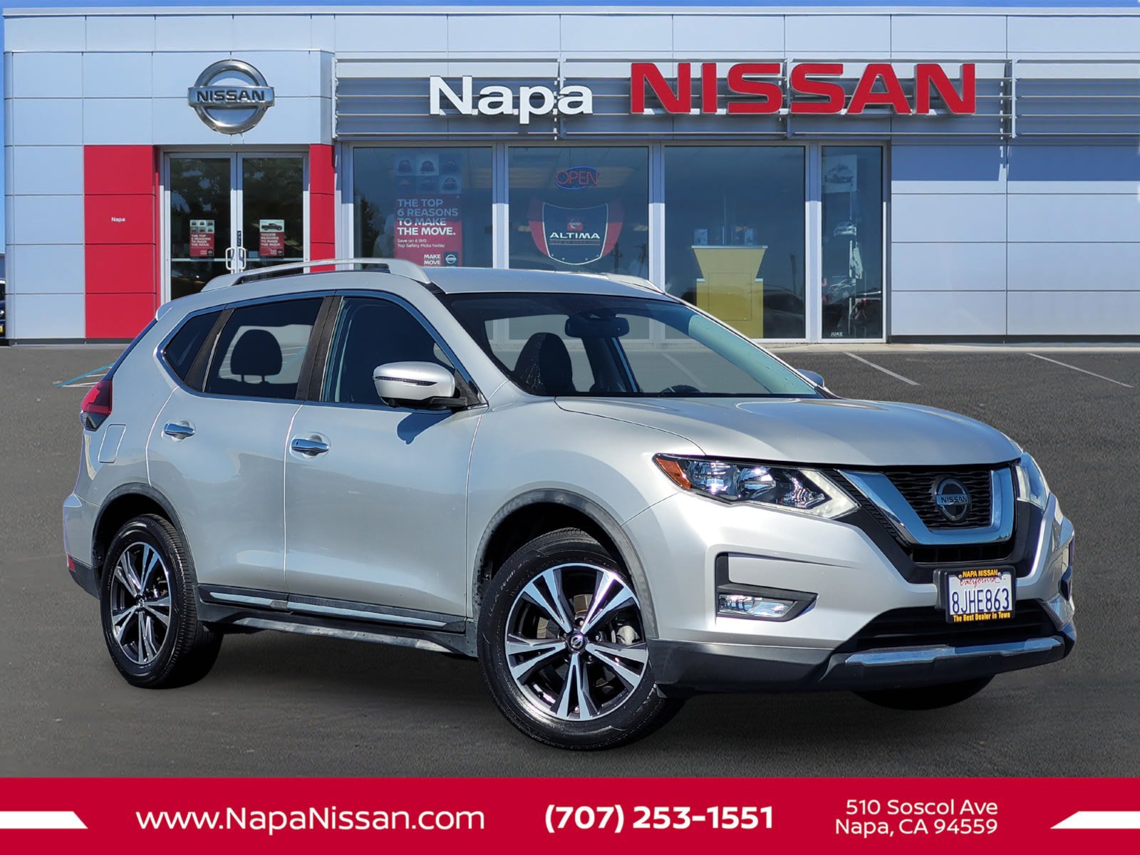 Certified 2018 Nissan Rogue SL