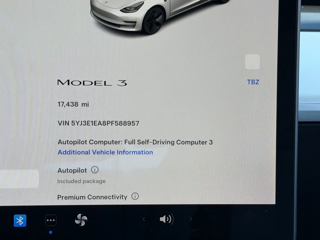 2023 Tesla Model 3 Standard Range