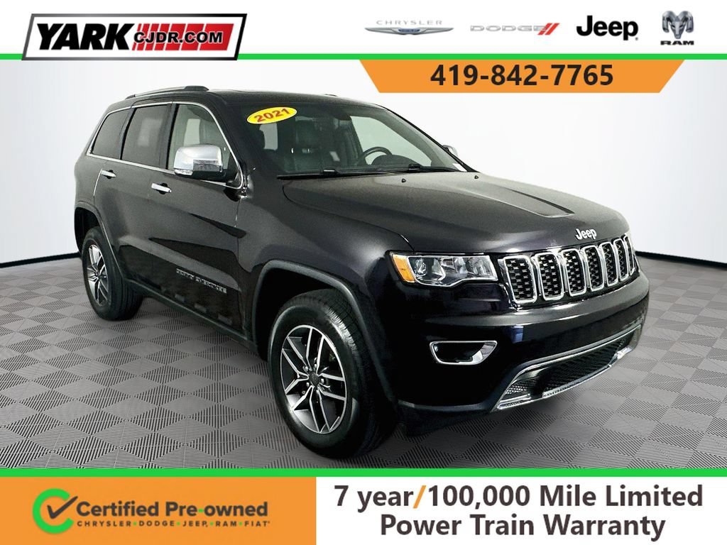 Certified 2021 Jeep Grand Cherokee Limited