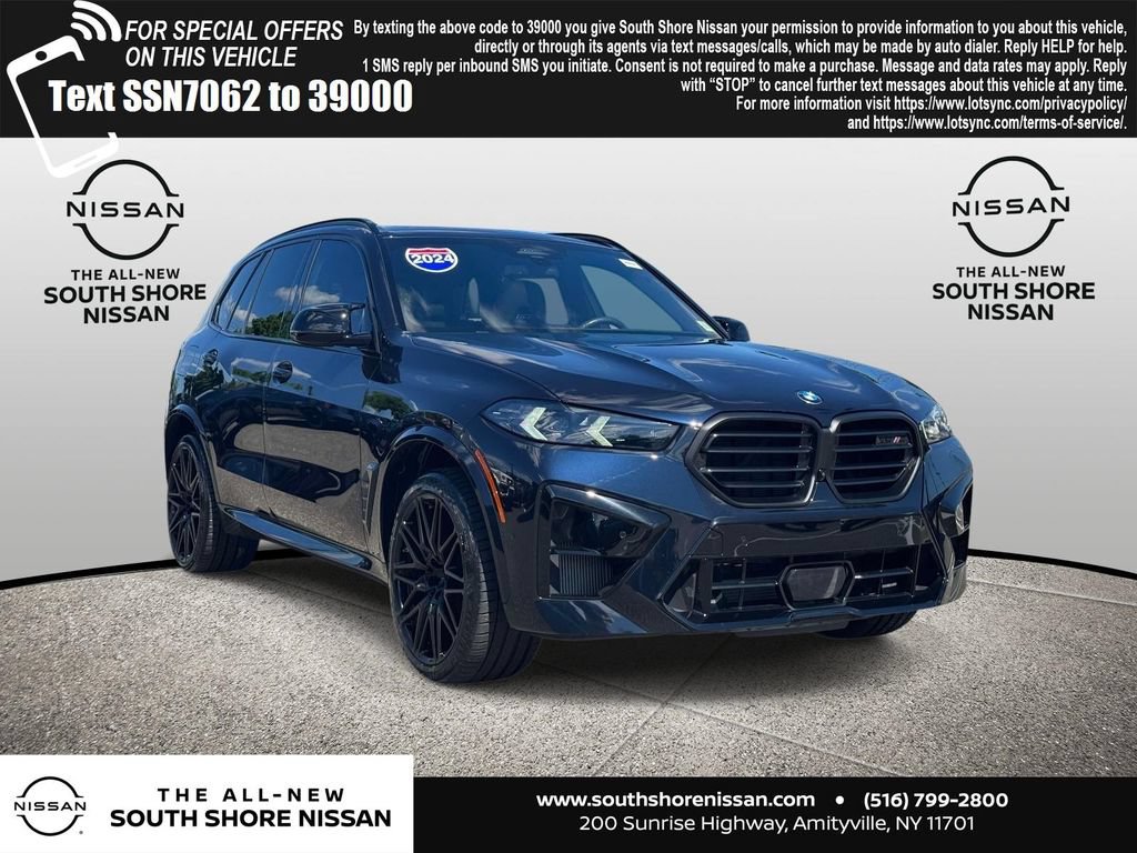 Used 2024 BMW X5 M Competition w/ Executive Package