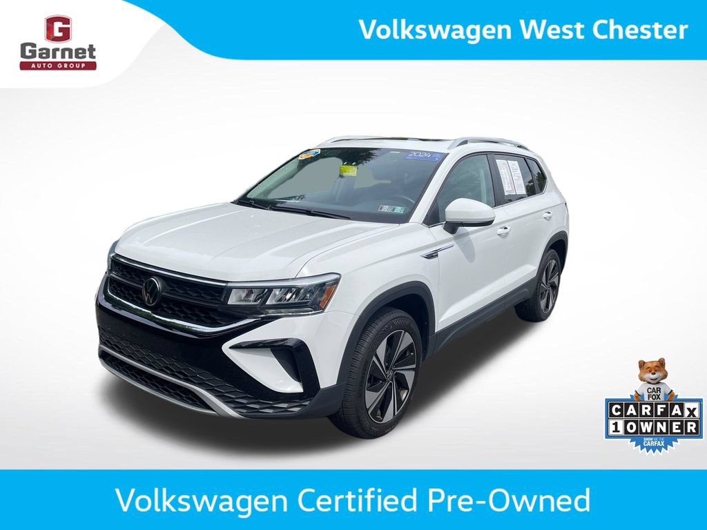 Certified 2024 Volkswagen Taos SE w/ Panoramic Sunroof Package