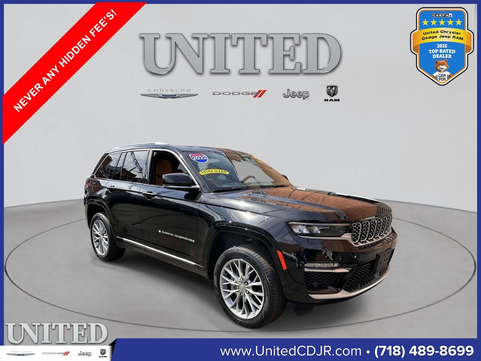 Used 2022 Jeep Grand Cherokee Summit w/ Adv Protech Group IV