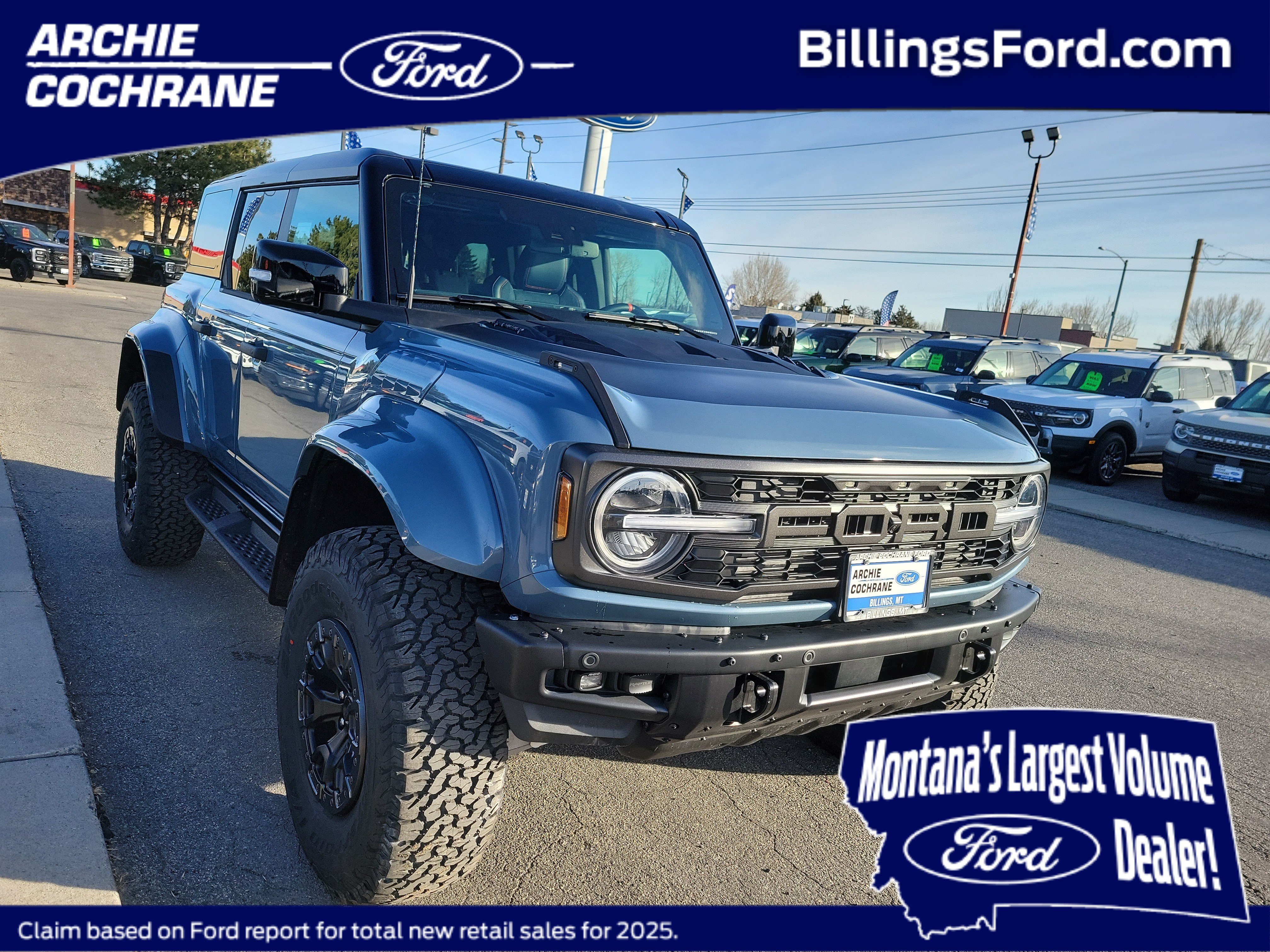 New 2025 Ford Bronco Raptor