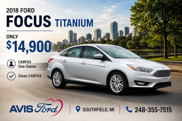 Used 2018 Ford Focus Titanium