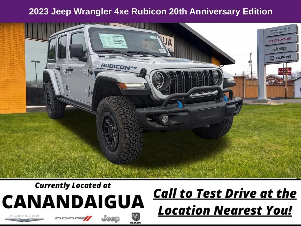 New 2023 Jeep Wrangler Unlimited Rubicon 4xe