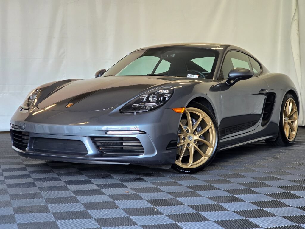 Certified 2025 Porsche 718 Cayman