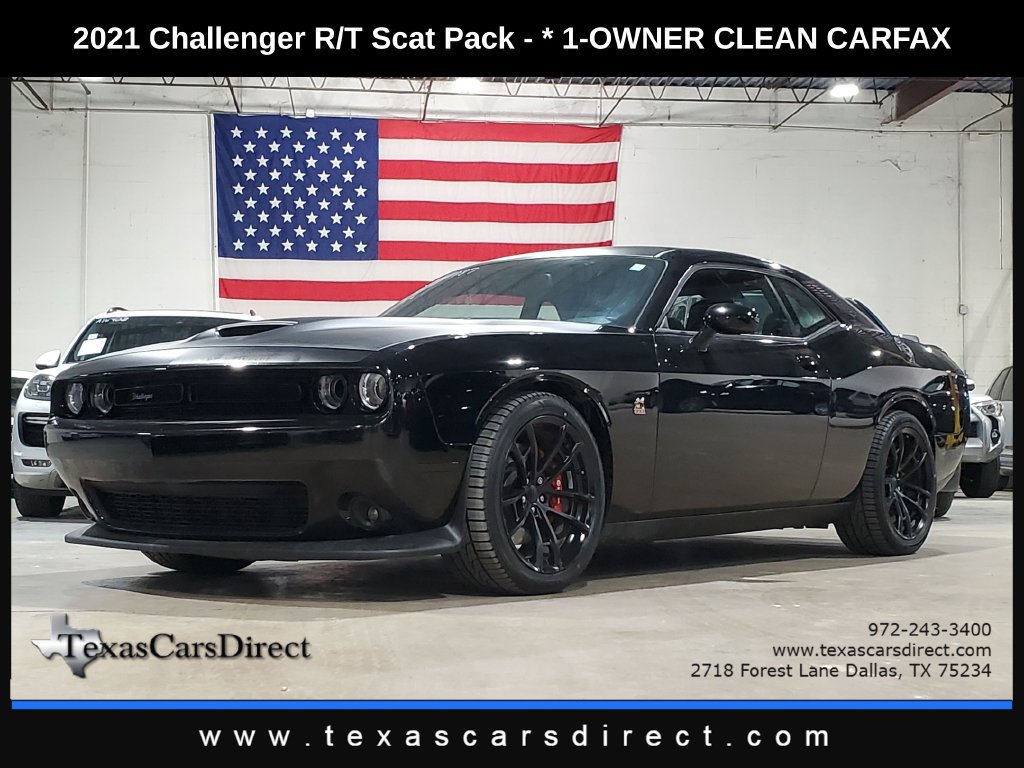 Used 2021 Dodge Challenger R/T Scat Pack w/ T/A Package