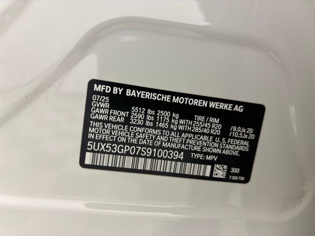 2025 BMW X3 xDrive30i