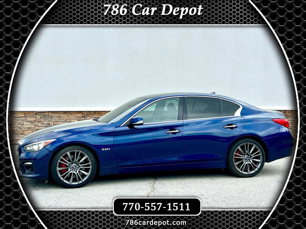 2017 INFINITI Q50 Red Sport 400