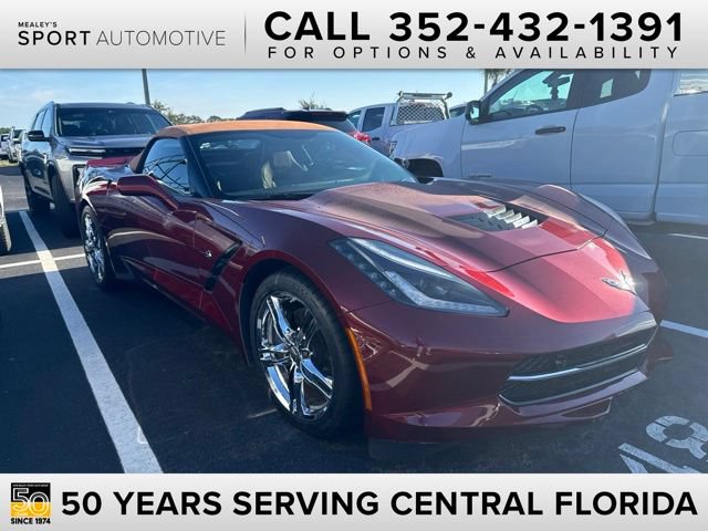 Certified 2016 Chevrolet Corvette Stingray Convertible w/ 2LT Preferred Equipment Group