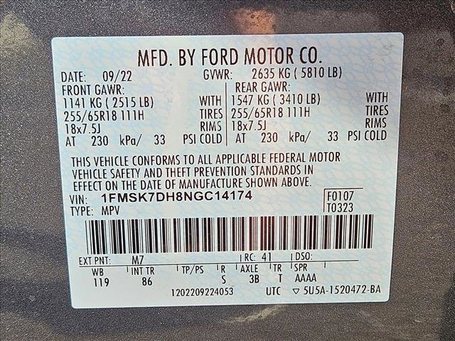 2022 Ford Explorer XLT