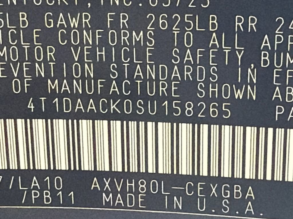 2025 Toyota Camry XLE