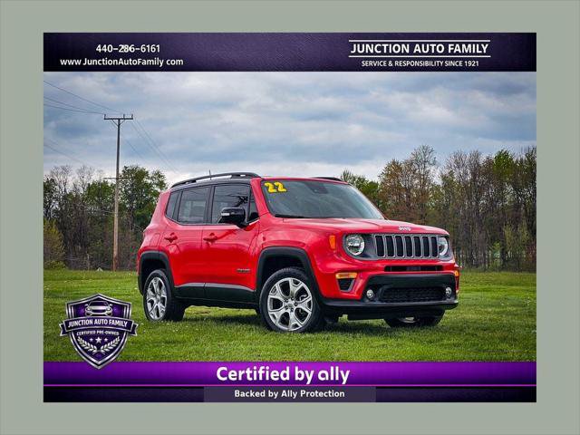 Certified 2022 Jeep Renegade Limited