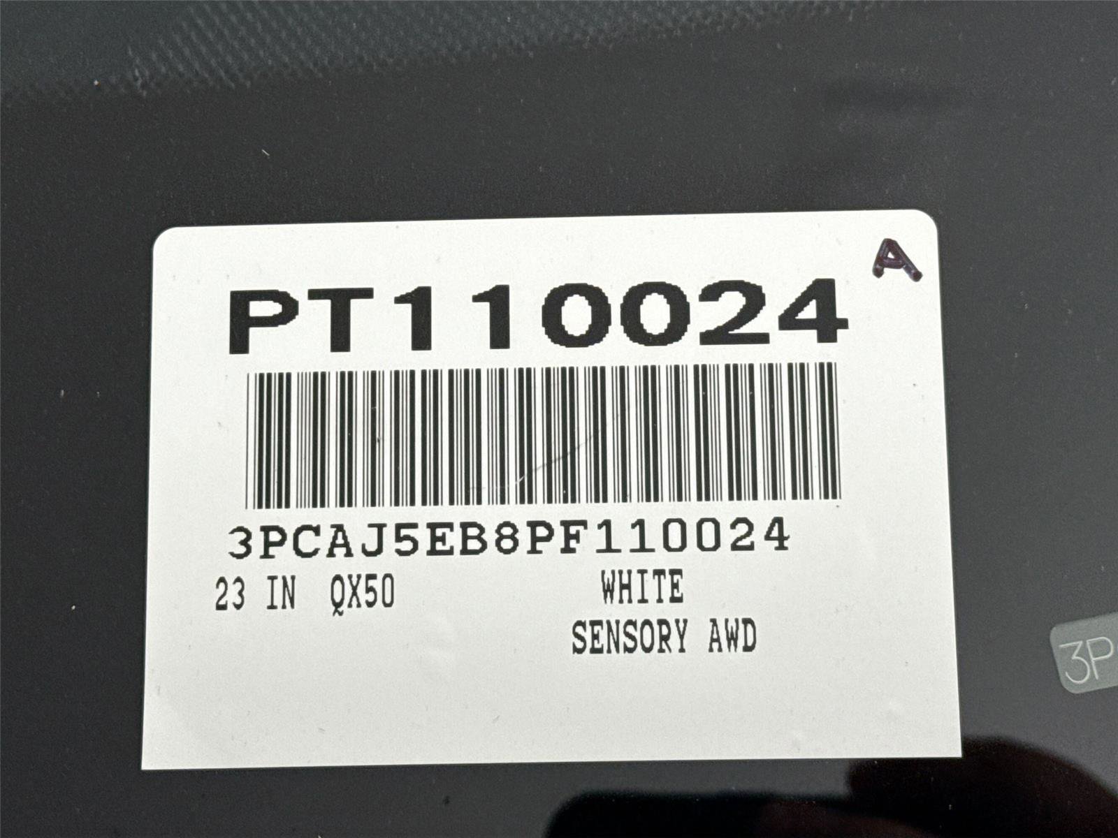 2023 INFINITI Qx50 Sensory