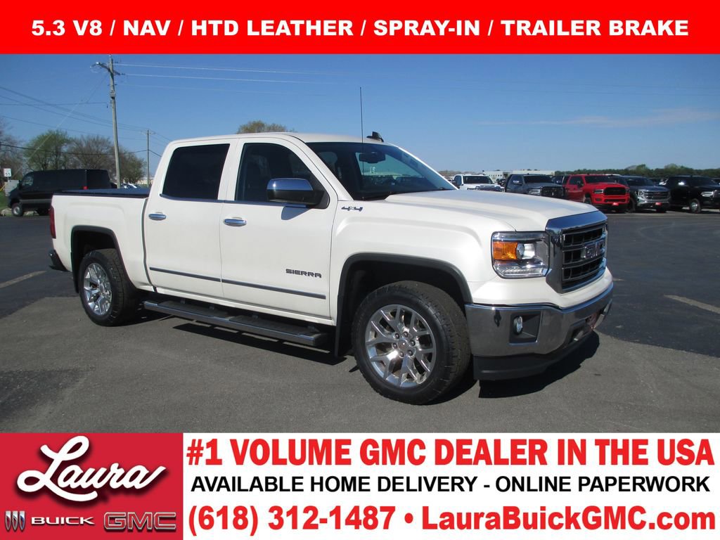 Used 2015 GMC Sierra 1500 SLT w/ SLT Crew Cab Value Package