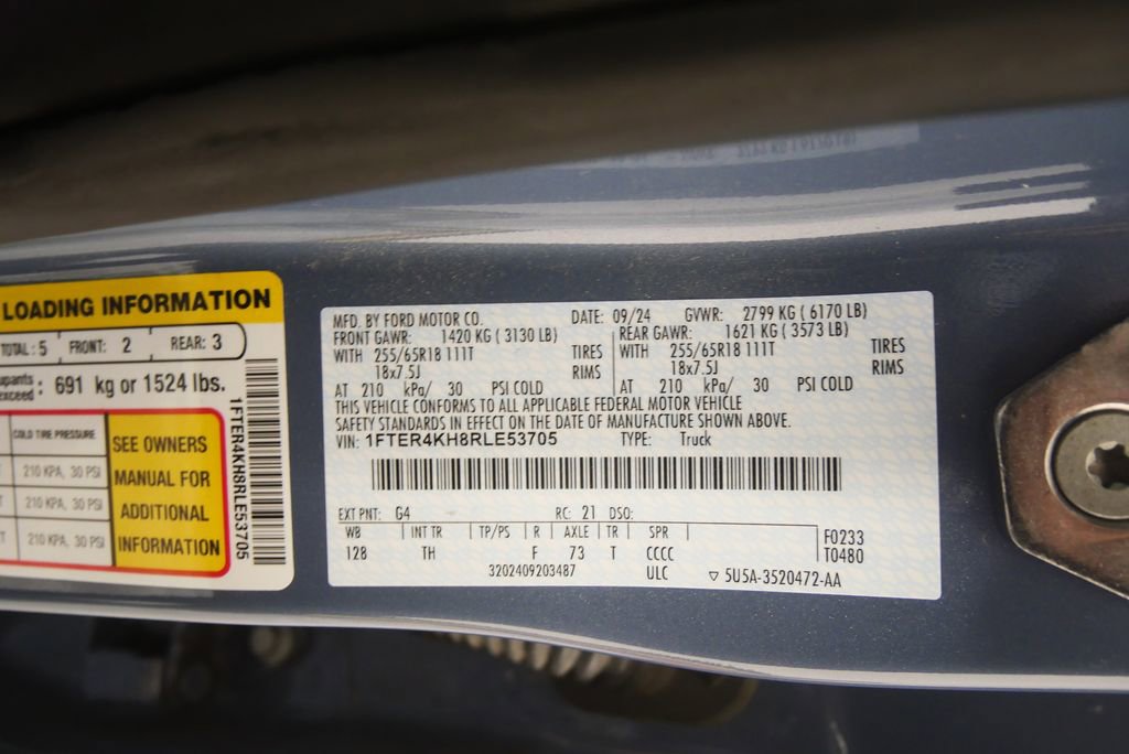 2024 Ford Ranger Lariat