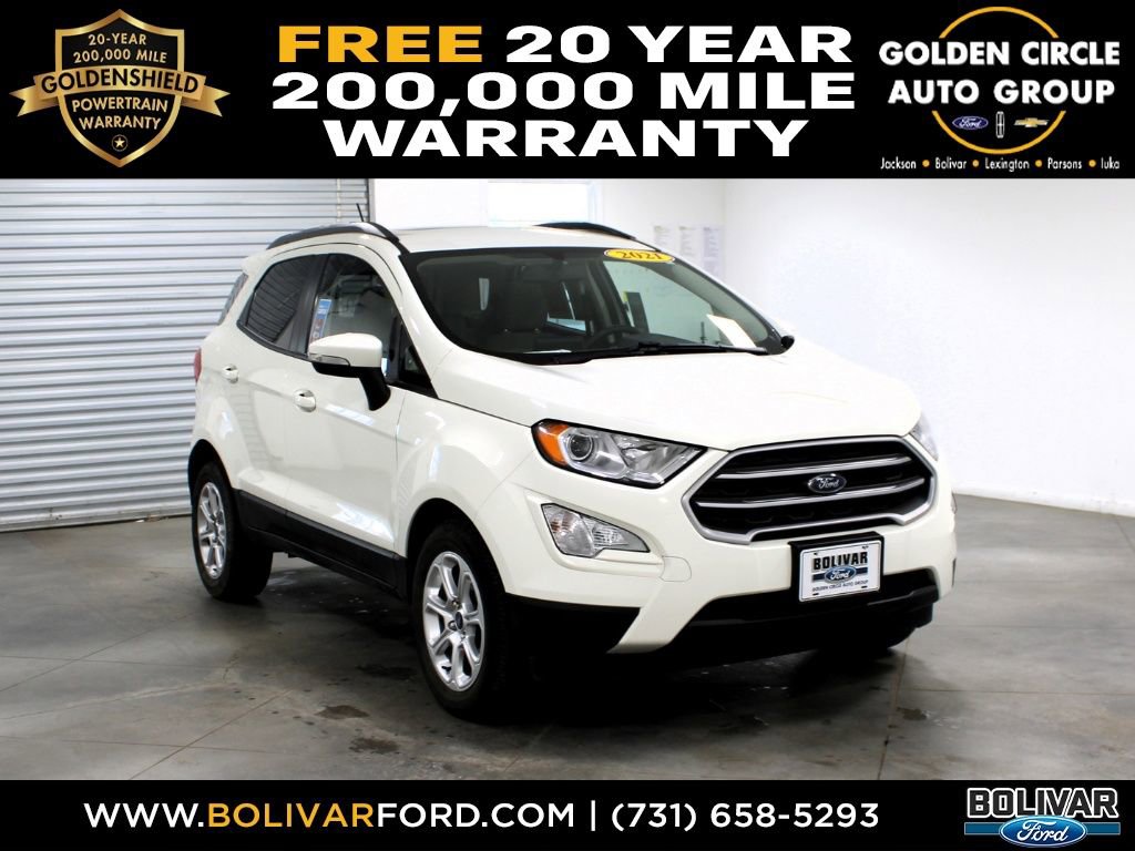 Used 2021 Ford EcoSport SE w/ SE Convenience Package