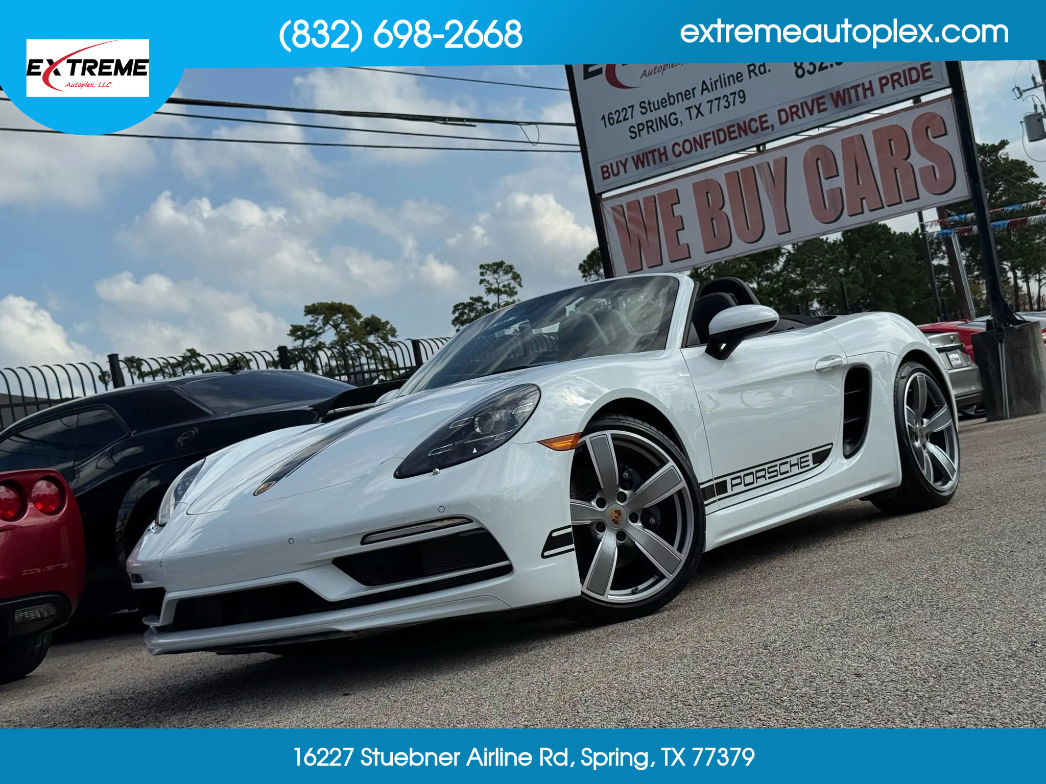 Used 2024 Porsche 718 Boxster w/ Sportdesign Package