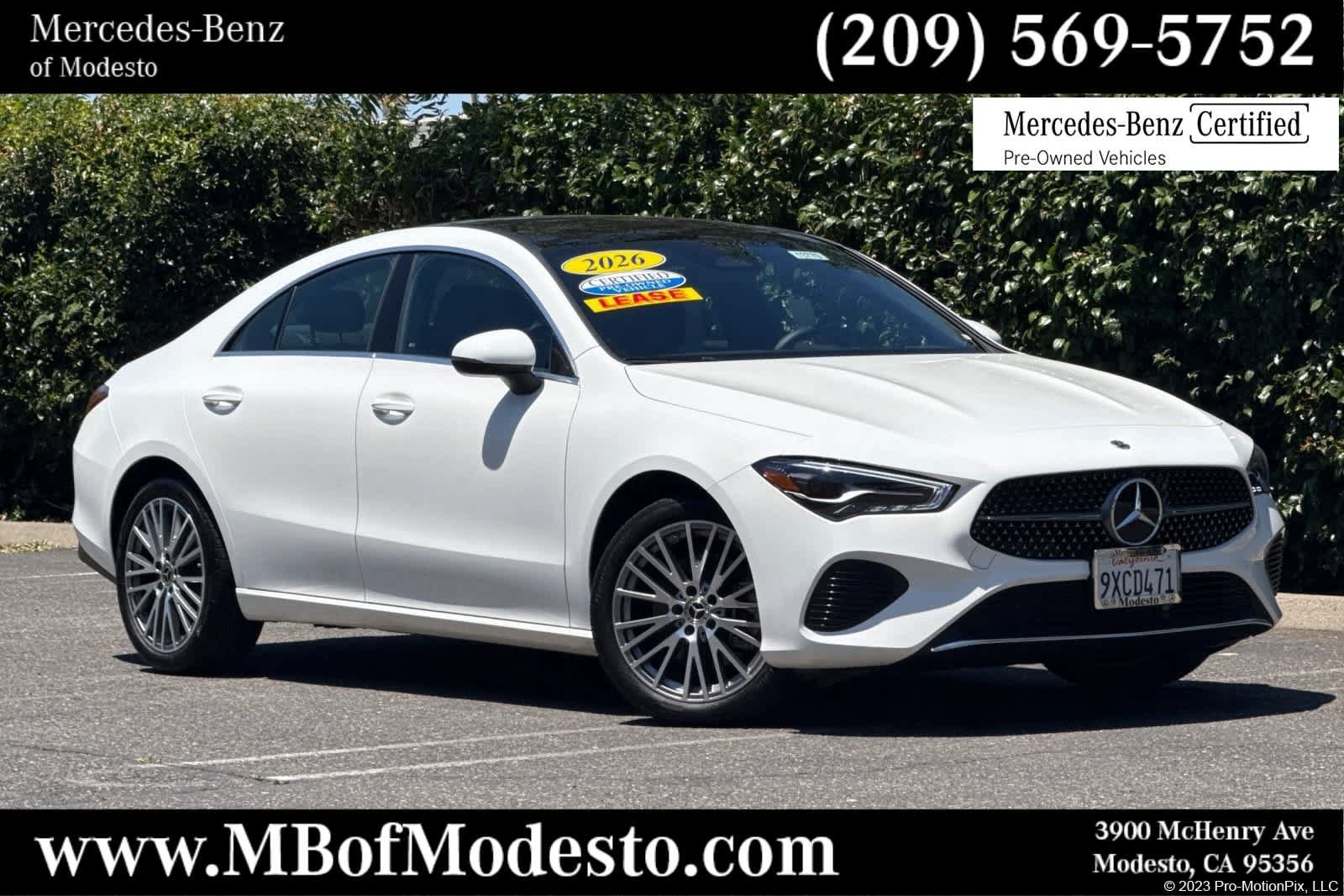 Certified 2026 Mercedes-Benz CLA 250