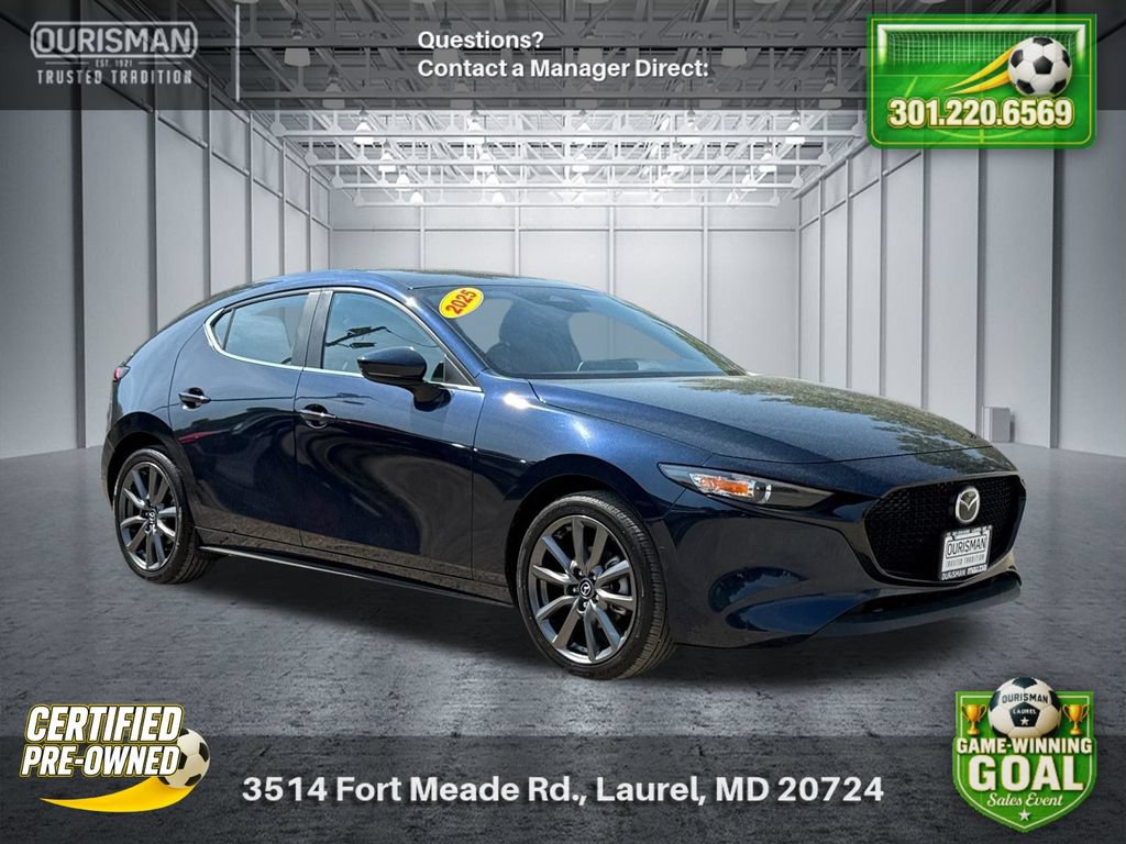 Certified 2025 MAZDA MAZDA3 s
