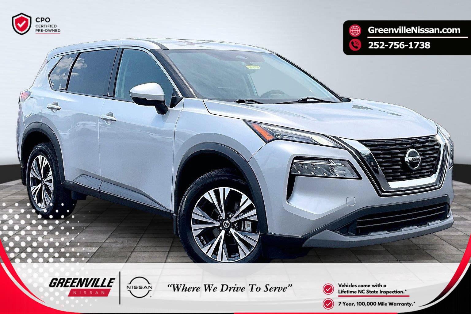 Certified 2021 Nissan Rogue SV