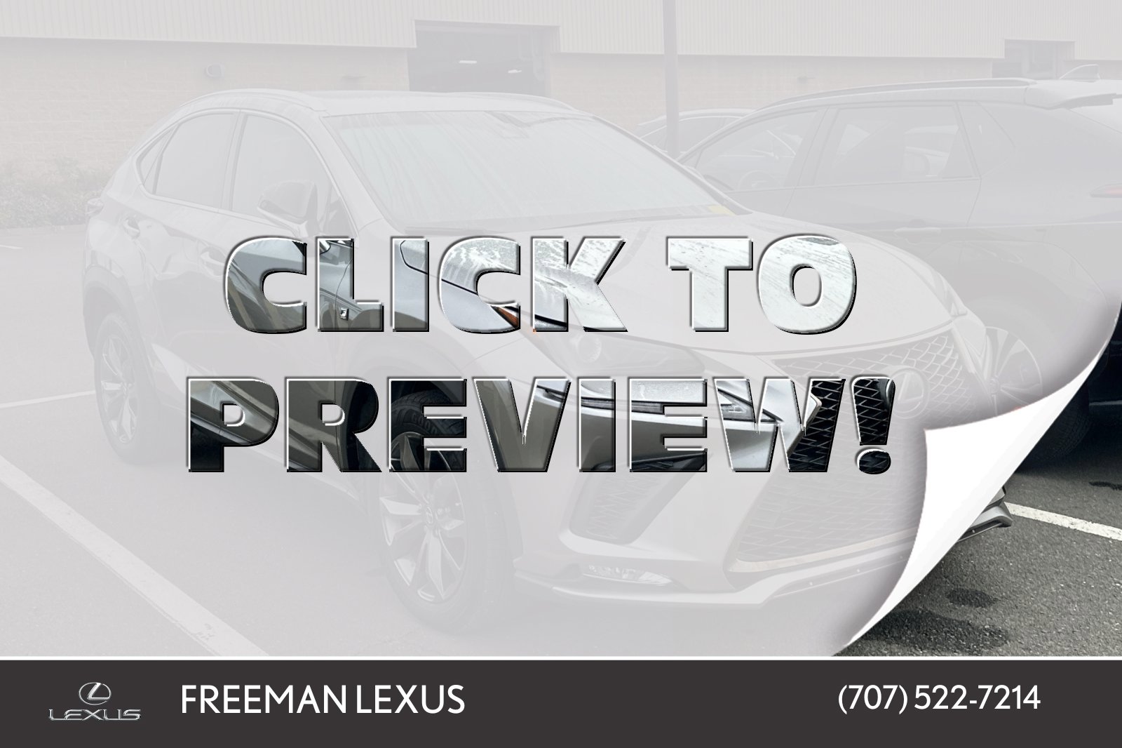 Used 2018 Lexus NX 300 F Sport w/ F Sport Premium Package