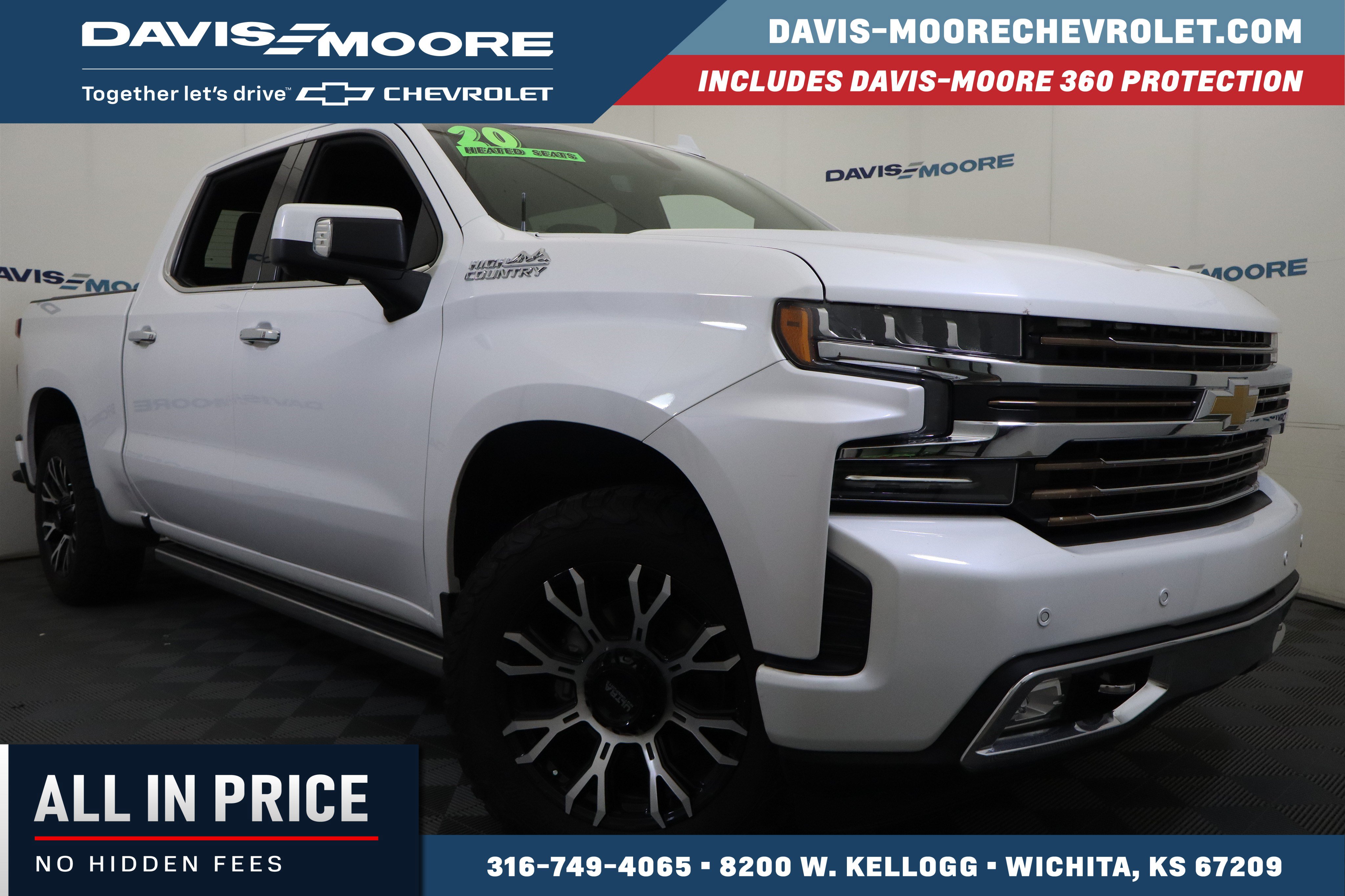 Used 2020 Chevrolet Silverado 1500 High Country w/ Technology Package