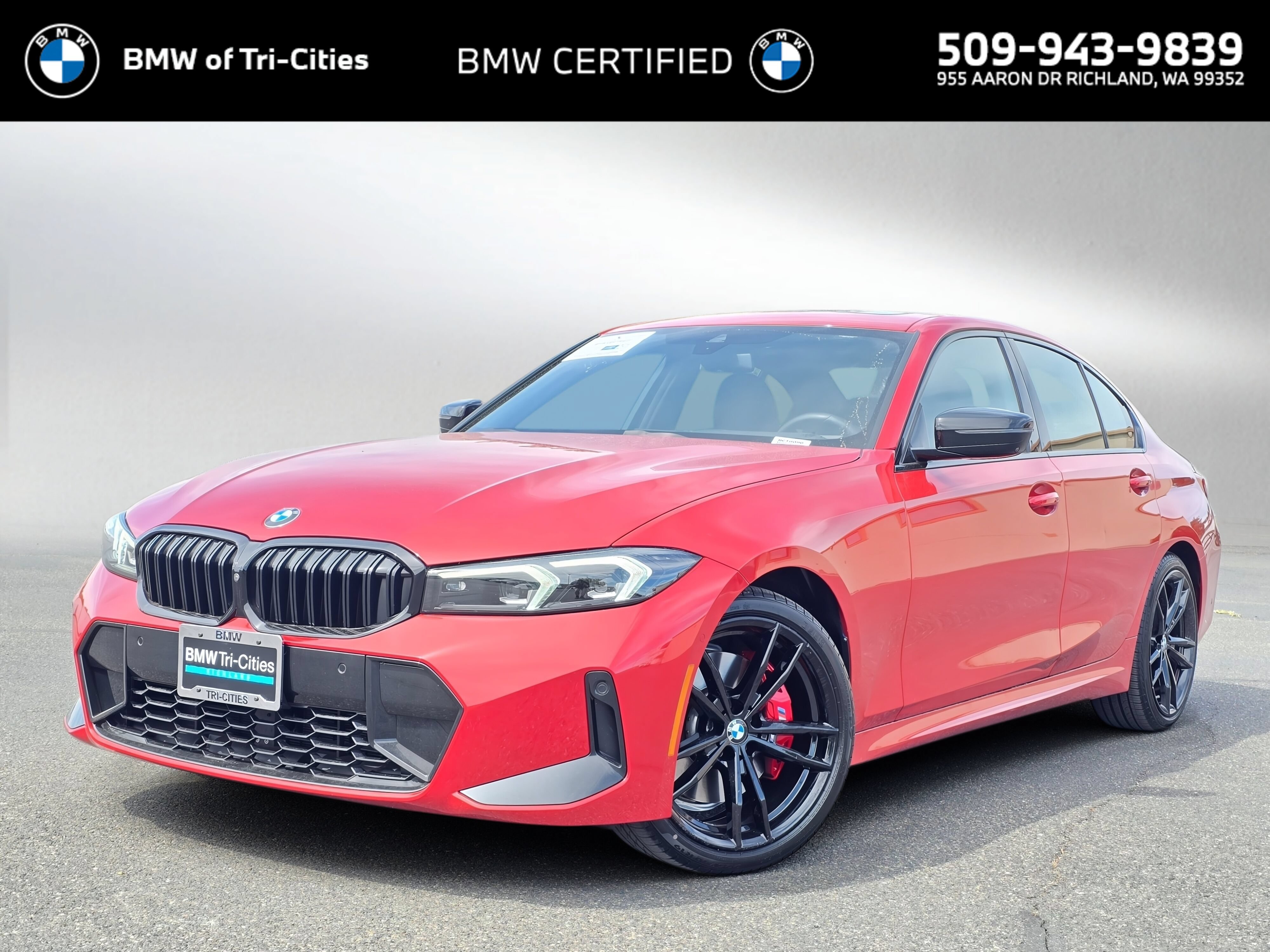 Certified 2023 BMW 330i xDrive Sedan w/ M Sport Package