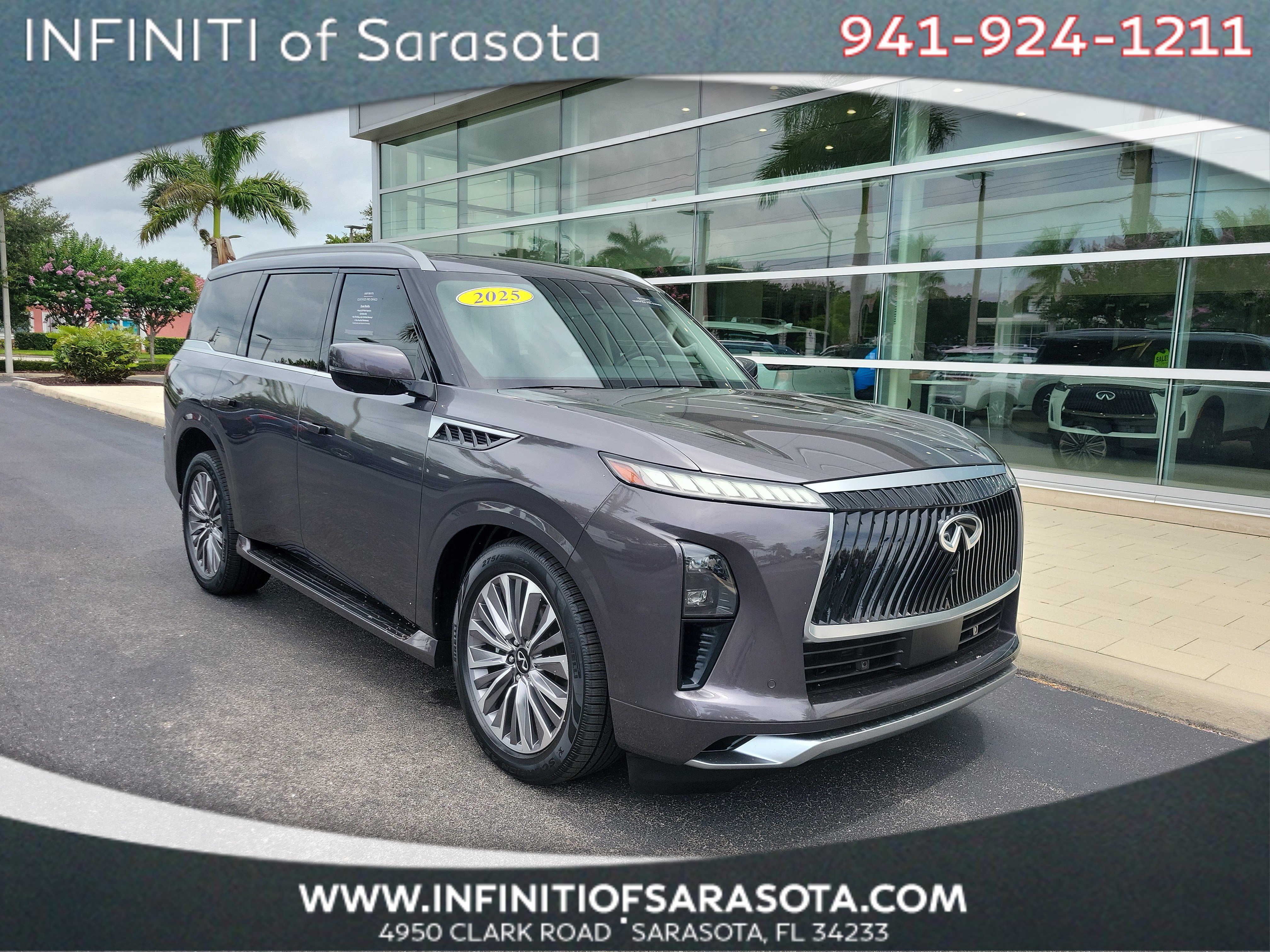 Certified 2025 INFINITI QX80 Luxe