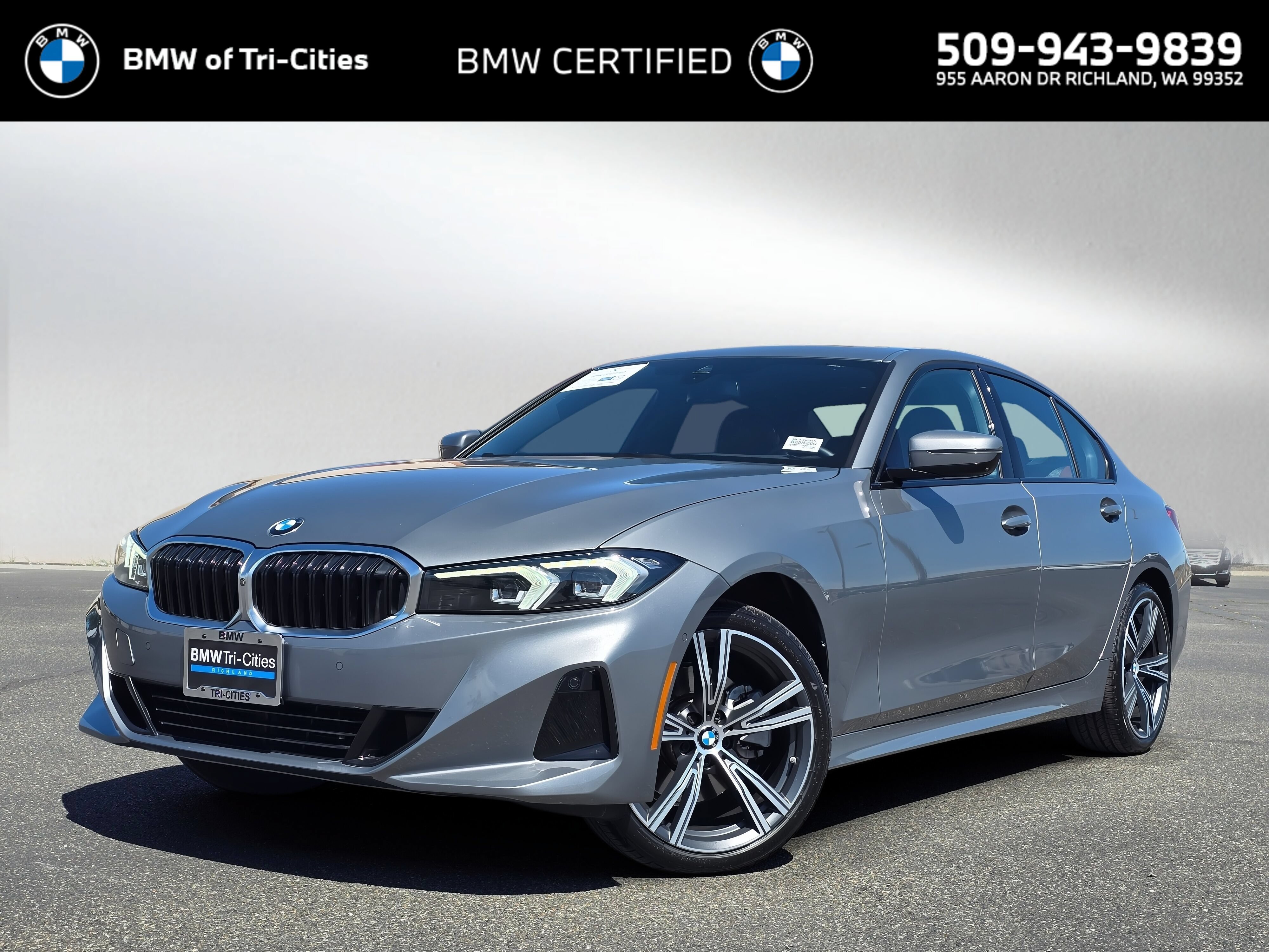 Certified 2023 BMW 330i xDrive Sedan w/ Premium Package