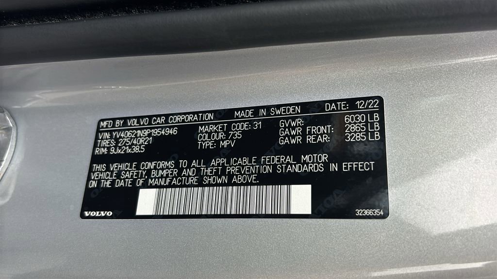 2023 Volvo Xc90 B6 Plus