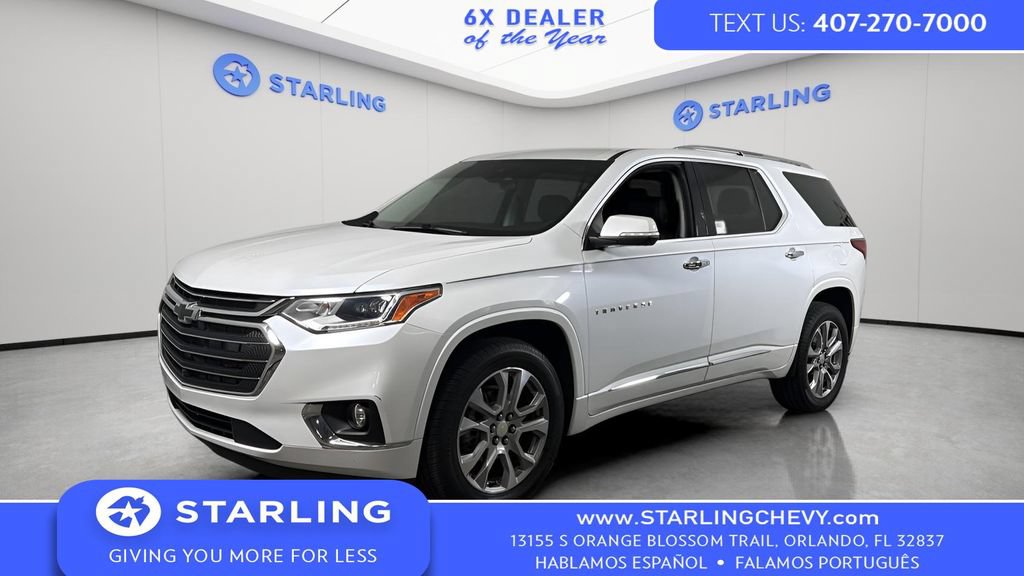 Certified 2021 Chevrolet Traverse Premier