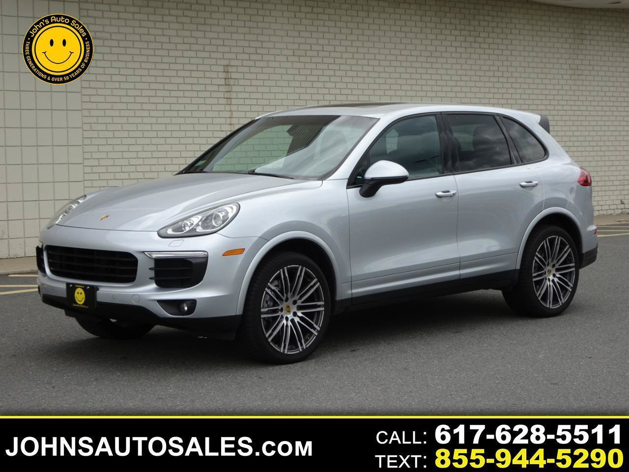 Used 2017 Porsche Cayenne Platinum Edition