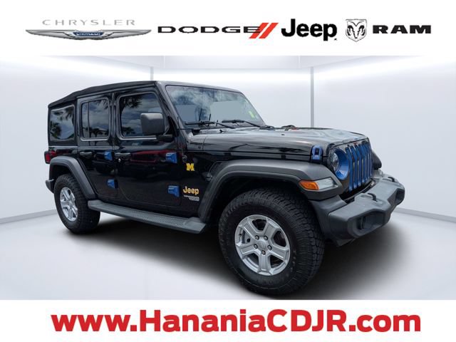 Certified 2019 Jeep Wrangler Unlimited Sport S