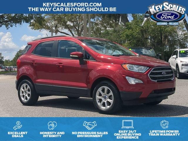 Certified 2021 Ford EcoSport SE w/ Interior Protection Package