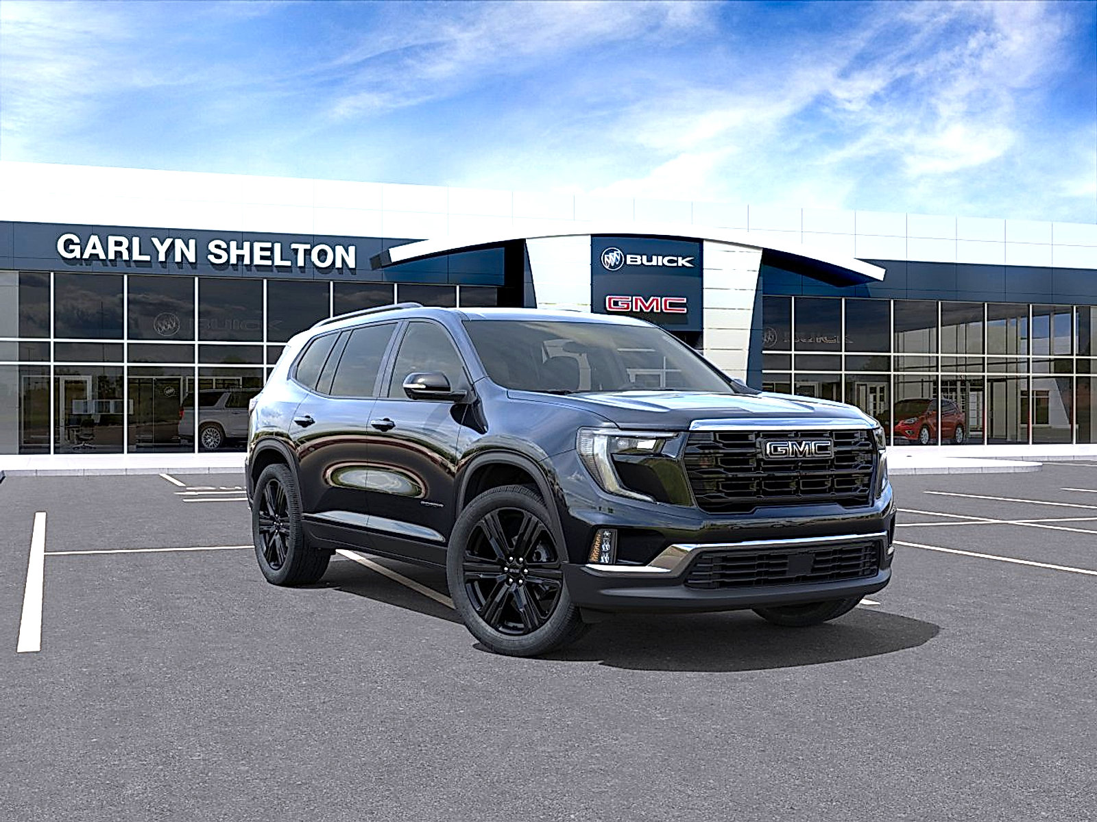 New 2026 GMC Acadia Elevation w/ Black Edition